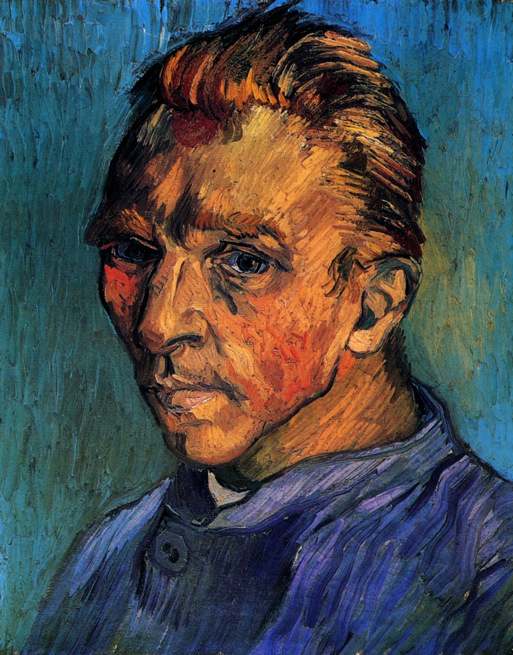 Картина Ван Гога Автопортрет 1889